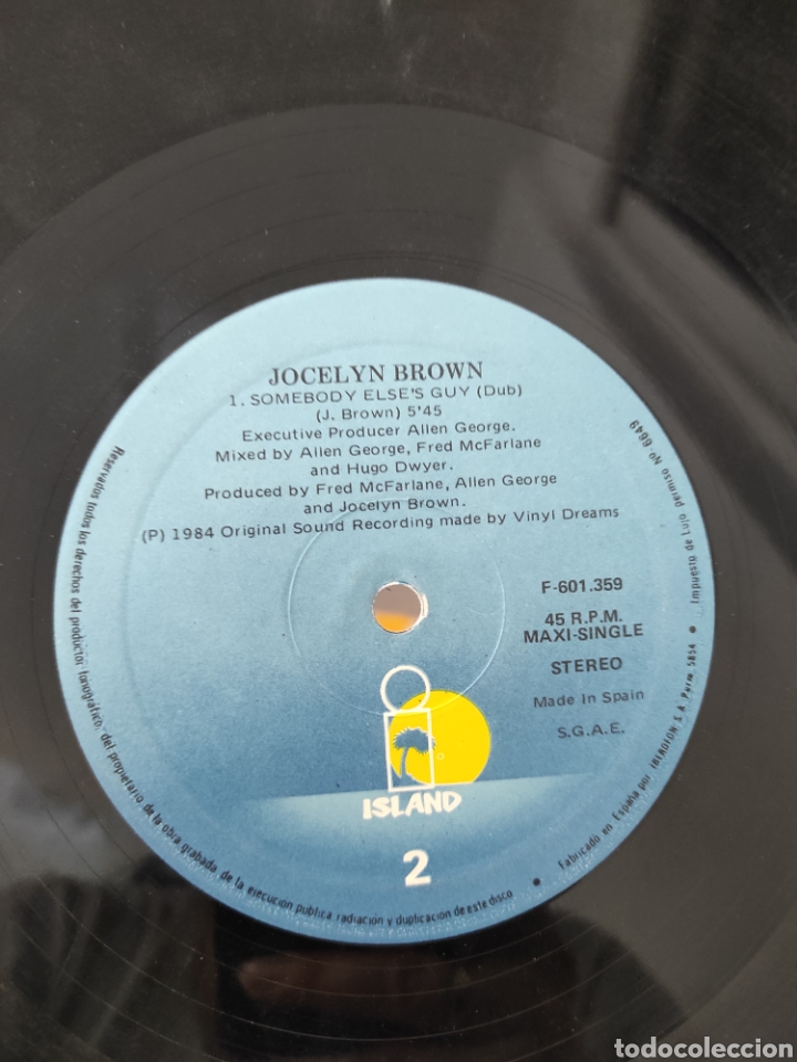 Discos de vinilo: JOCELIN BROWN - Foto 3