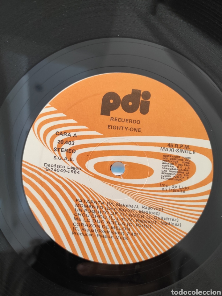 Discos de vinilo: RECUERDO EIGHTY-ONE - Foto 4
