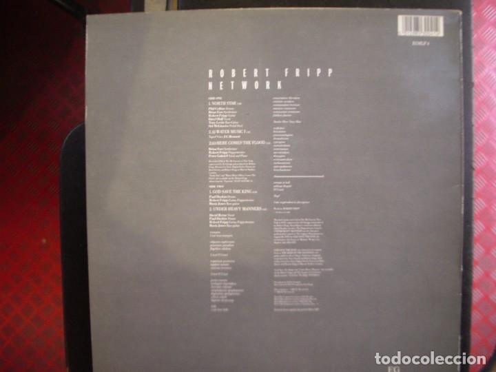 Discos de vinilo: ROBERT FRIPP- NETWORK. MAXISINGLE. - Foto 2