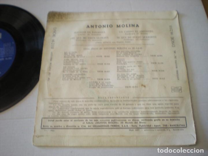 Discos de vinilo: ANTONIO MOLINA - Foto 2