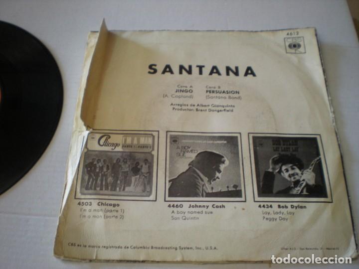 Discos de vinilo: SANTANA, JINGO, PERSUASSION. DISCOS CBS - Foto 4