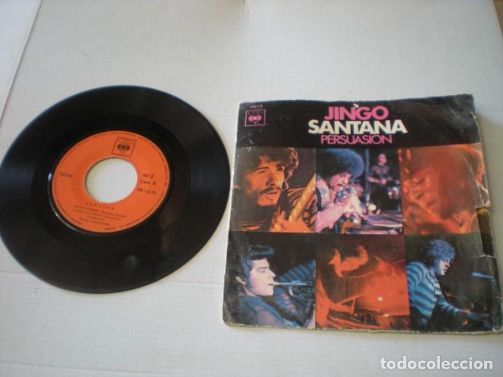 Discos de vinilo: SANTANA, JINGO, PERSUASSION. DISCOS CBS - Foto 1