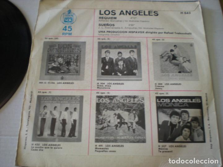Discos de vinilo: LOS ANGELES: REQUIEM, SUE&Ntilde;OS. DISCOS HISPAVOX - Foto 2