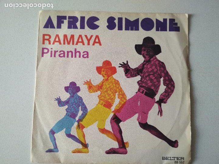 AFRIC SIMONE – RAMAYA, 1975 (Música - Discos - Singles Vinilo - Funk, Soul y Black Music)