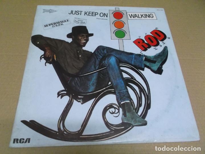 Discos de vinilo: ROD (MAXI) JUST KEEP ON WALKING (2 TRACKS) A&Ntilde;O &ndash; 1983 - Foto 1