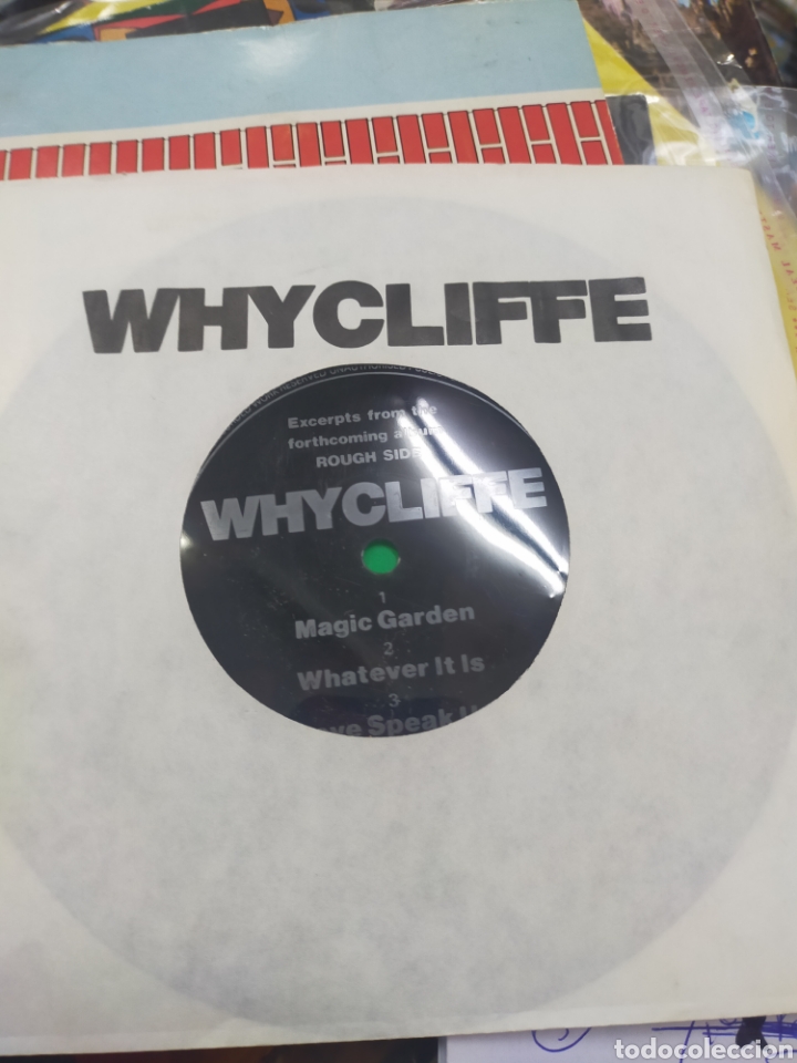 Discos de vinilo: Whycliffe single flexidisc Magic garden - Foto 1