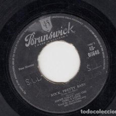 Discos de vinilo: JIMMY DALEY & THE DING A A LINGS - ROCK PRETTY BABY - SINGLE DE VINILO EDITADO EN U.K. ROCKABILLY #