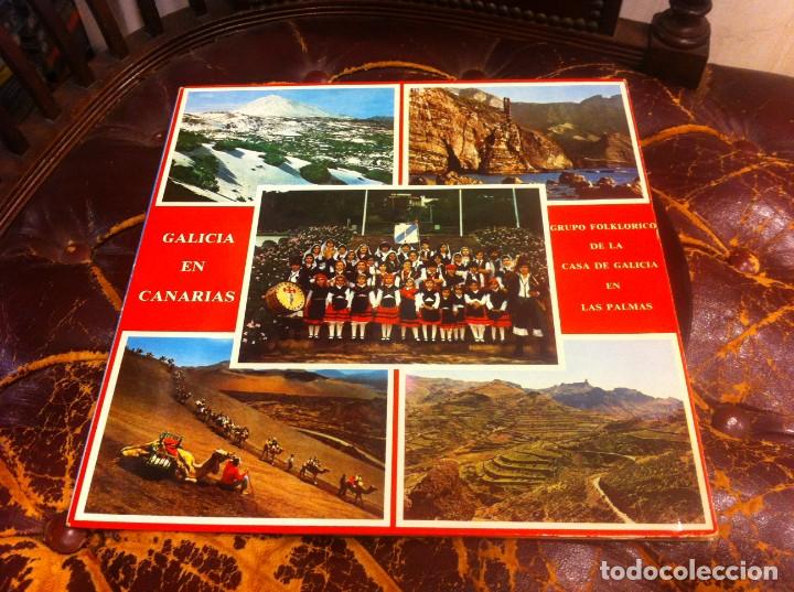 Dischi in vinile: LP. GRUPO FOLKL&Oacute;RICO DE LA CASA DE GALICIA EN LAS PALMAS. 1978