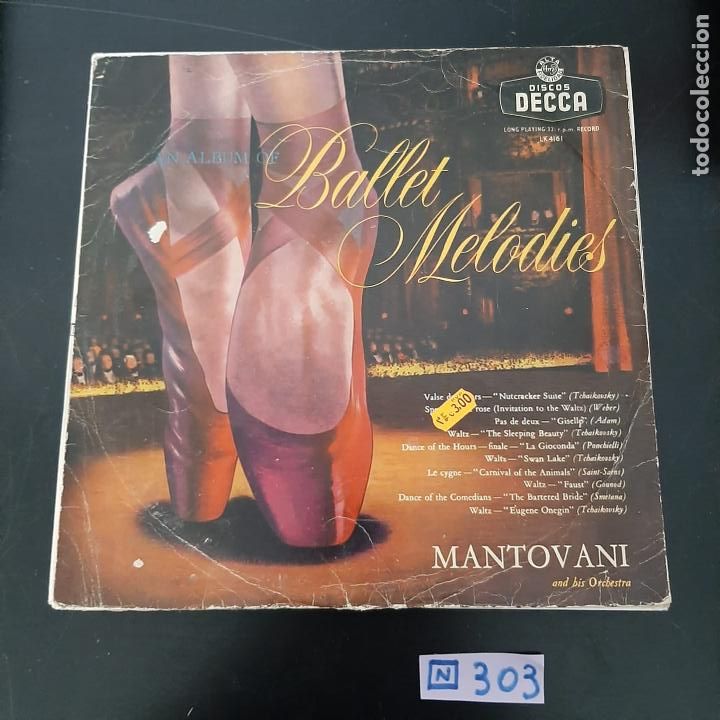 Discos de vinilo: Ballet Melodies - Foto 1