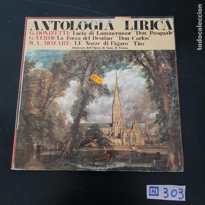 Discos de vinilo: Antolog&iacute;a Lirica - Foto 1