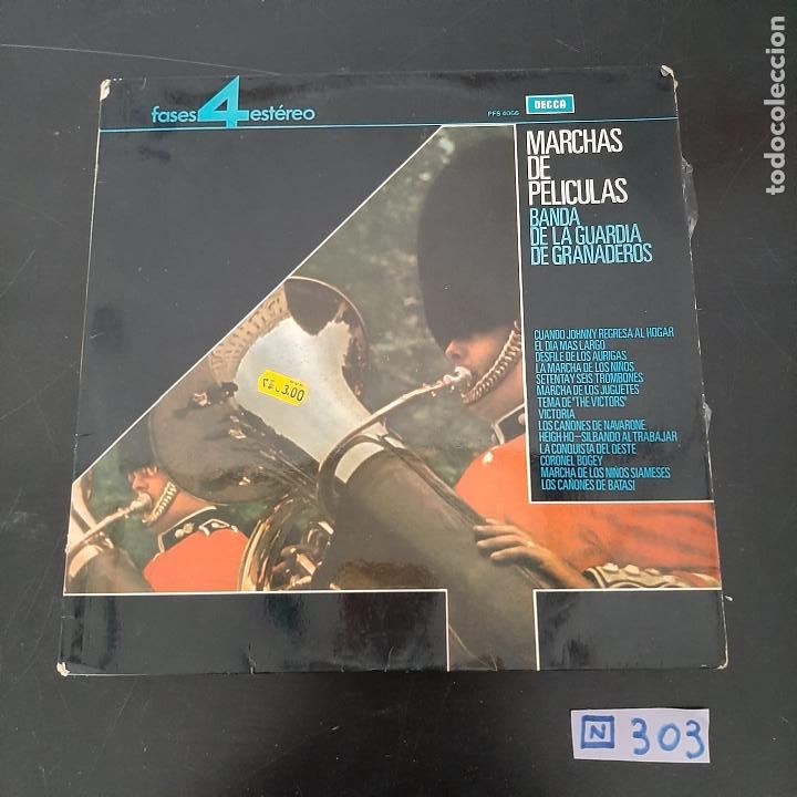 Discos de vinilo: Marchas de pel&iacute;culas - Foto 1