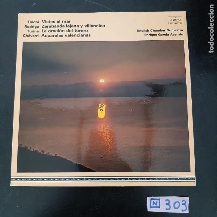 Discos de vinilo: Toldra Rodrigo Turina Chavarri - Foto 1