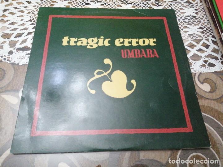 Discos de vinilo: Disco m&uacute;sica LP maxi single Tragic Error Umbaba - Foto 1