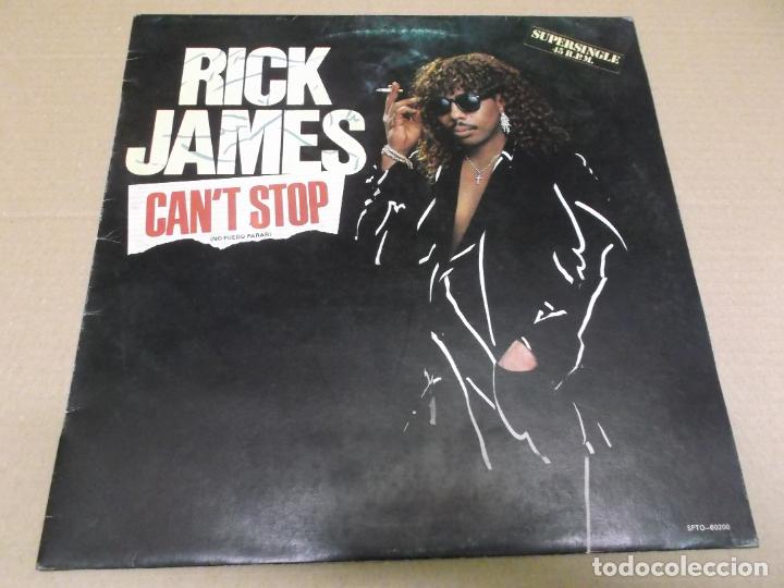 Discos de vinilo: RICK JAMES (MAXI) CAN&rsquo;T STOP (2 TRACKS) A&Ntilde;O &ndash; 1985 - Foto 1