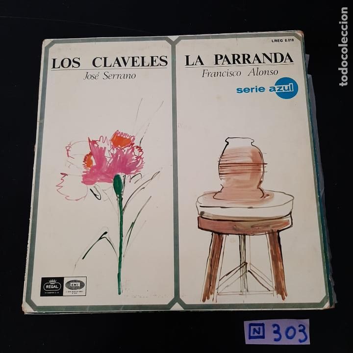 Discos de vinilo: Los Claveles La Parranda - Foto 1