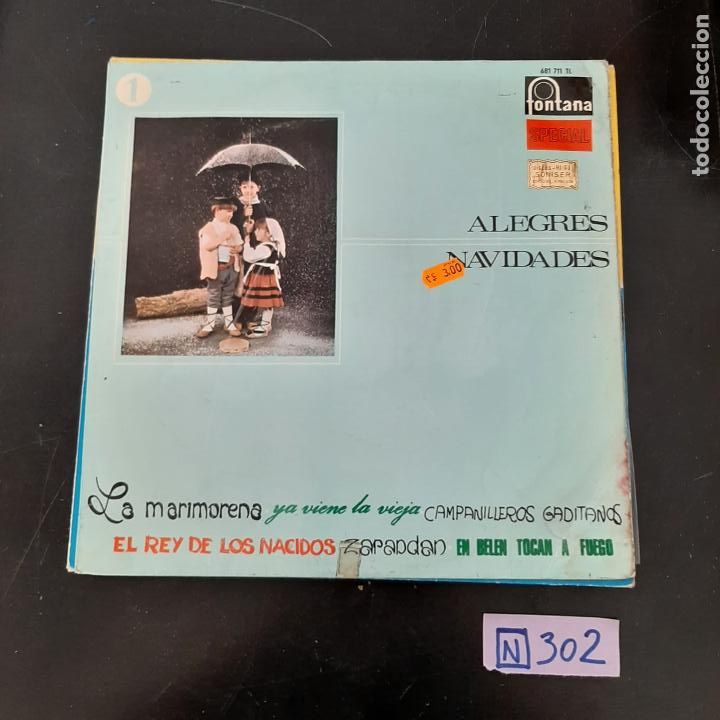 Discos de vinilo: Alegres Navidades - Foto 1