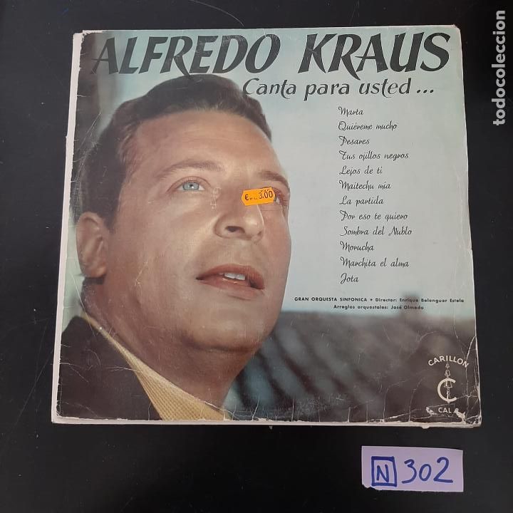 Discos de vinilo: Alfredo Kraus - Foto 1
