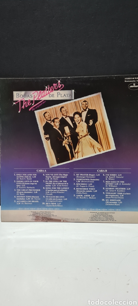 Discos de vinilo: LP. Bodas de Plata. The Platters - Foto 5
