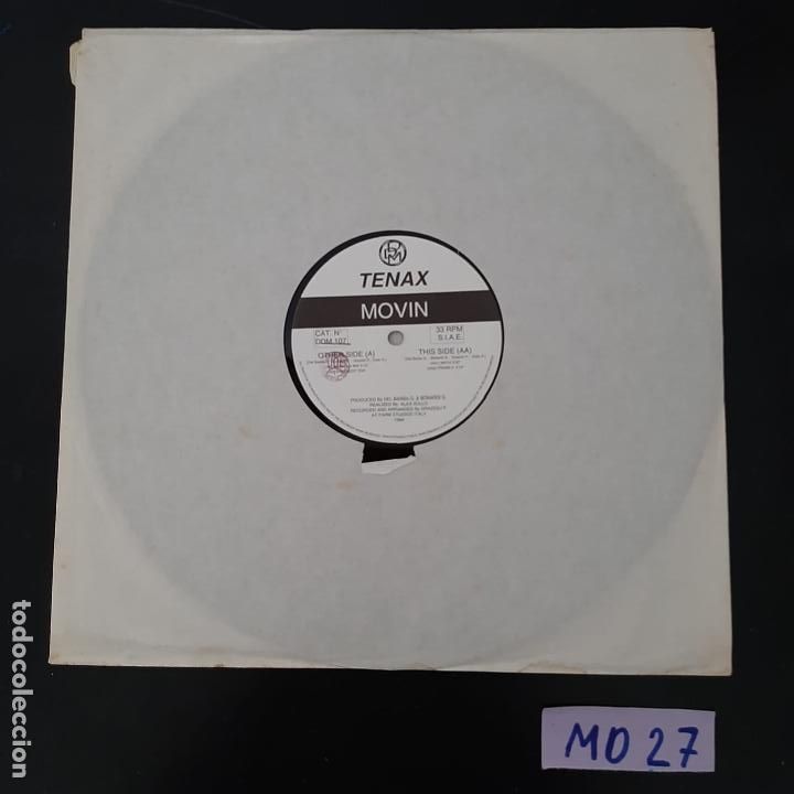 Discos de vinilo: Tenax Movin - Foto 1