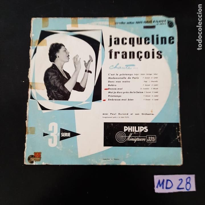 Discos de vinilo: Jacqueline Fran&ccedil;ois - Foto 1