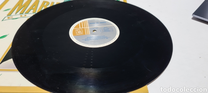 Discos de vinilo: LP. Maria del Monte. Eucaliptos. - Foto 6