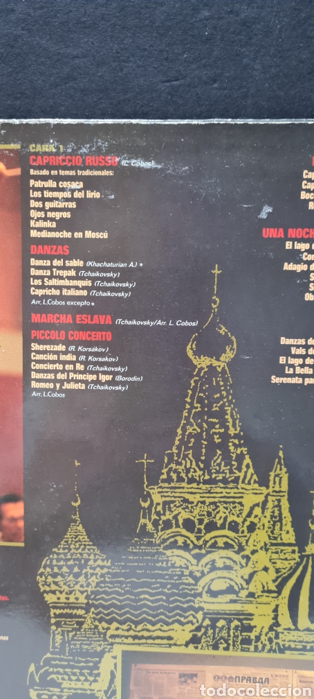 Discos de vinilo: LP. Luis Cobos. Capriccio Russo. - Foto 4