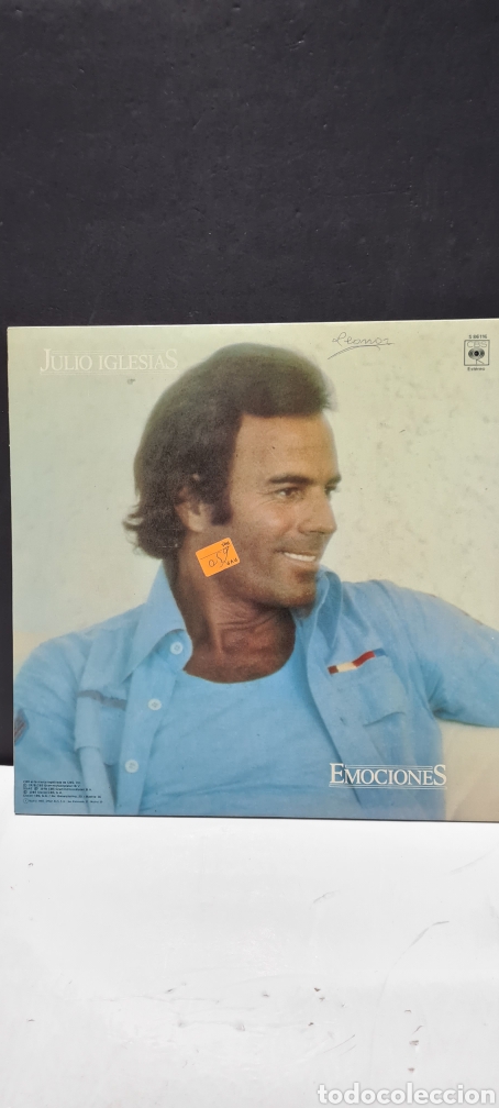 Discos de vinilo: LP. Emociones. Julio Iglesias - Foto 4