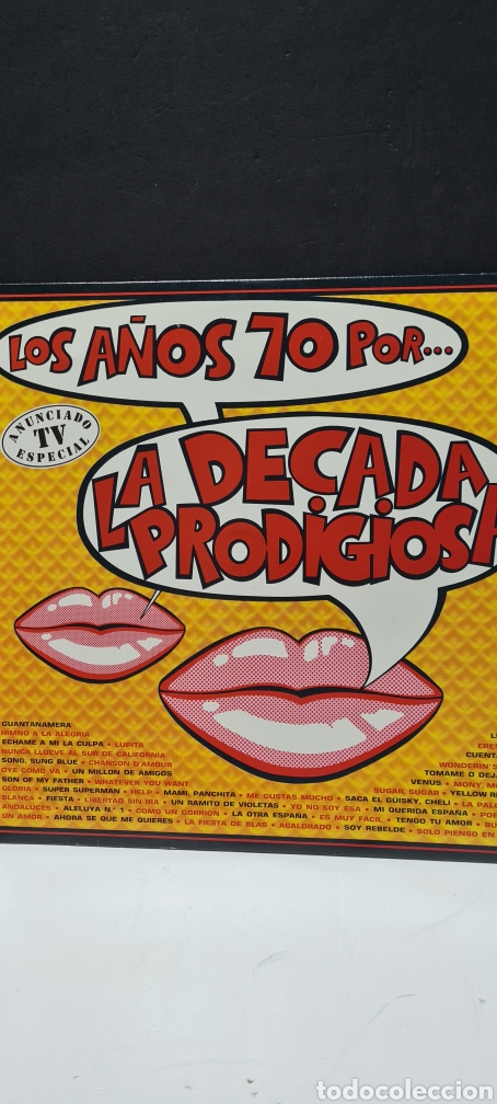 Discos de vinilo: LP. La Decada Prodigiosa. Los a&ntilde;os 70. - Foto 5
