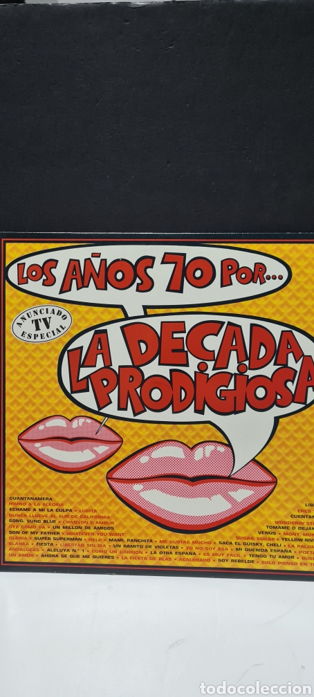 Discos de vinilo: LP. La Decada Prodigiosa. Los a&ntilde;os 70. - Foto 1