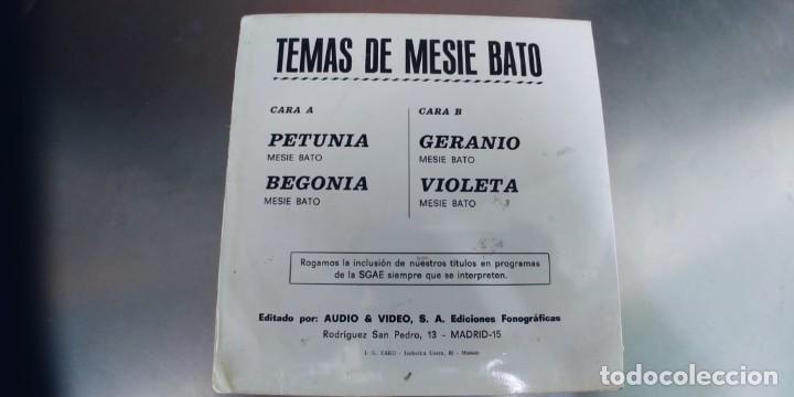 Discos de vinilo: MESIE BATO-EP PETUNIA +3 - Foto 2