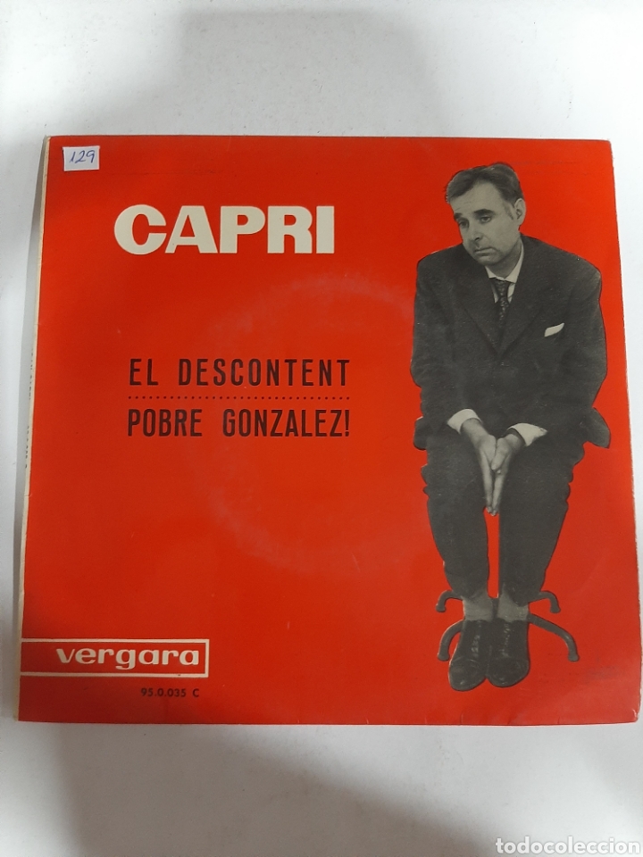 Discos de vinilo: MV129 Capri el descontent - mini vinilo de SEGUNDAMANO - Foto 1