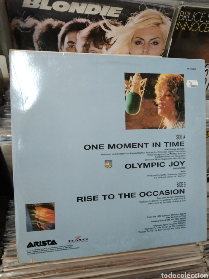 Discos de vinilo: Whitney Houston one moment in time - Foto 2
