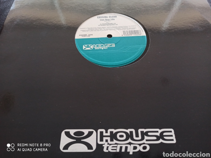 Discos de vinilo: Crystal Clear - Live Your Life (12&rdquo;) - Foto 1