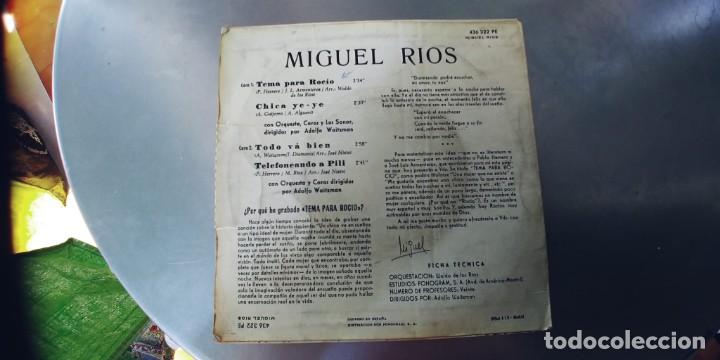 Discos de vinilo: MIGUEL RIOS-EP TEMA PARA ROCIO +3 - Foto 2
