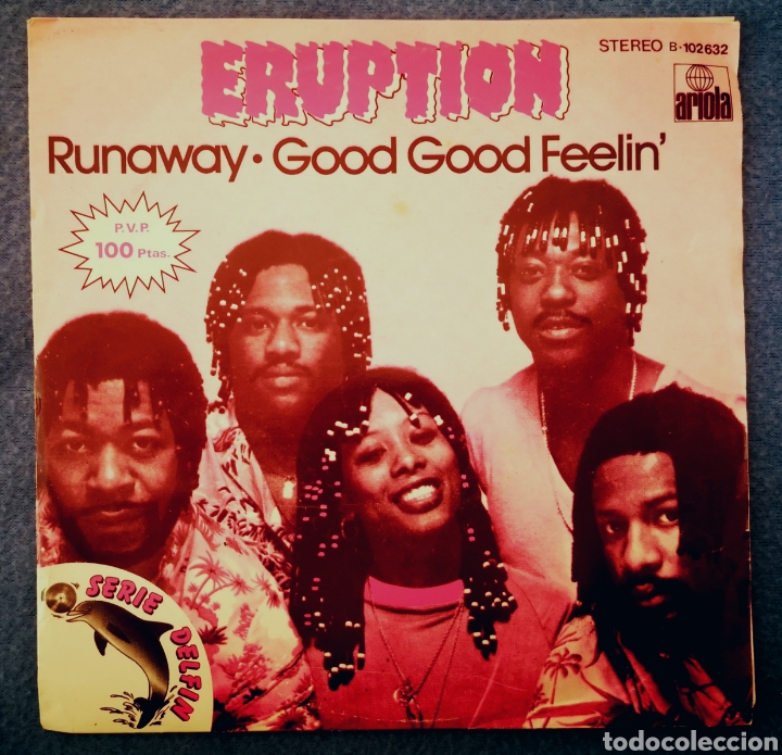 Discos de vinilo: ERUPTION - RUNAWAY - GOOD GOOD FEELIN - Foto 1