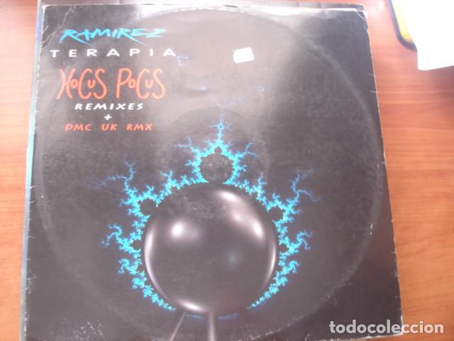 Discos de vinilo: Ramirez Terapia (Hocus Pocus Remixes + DMC UK Rmx) - Foto 1