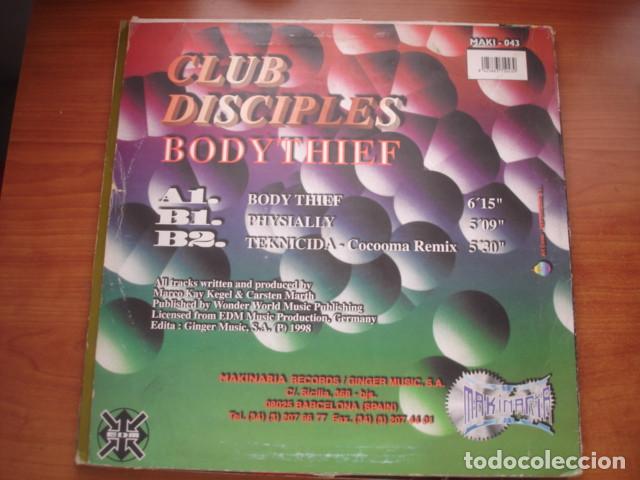 Discos de vinilo: Club Disciples Bodythief - Foto 2