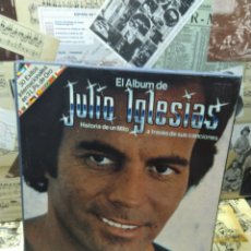 Discos de vinilo: EL ÁLBUM DE JULIO IGLESIAS. 3 LPS.. Lote 296844158