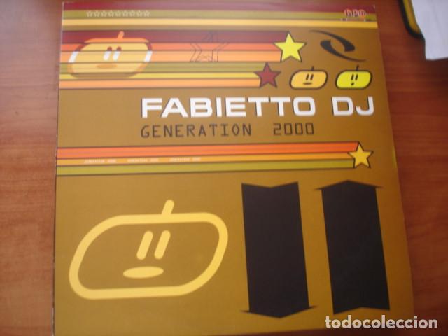 Discos de vinilo: Fabietto DJ Generation 2000 - Foto 1