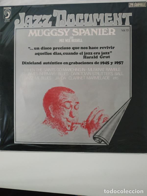 Discos de vinilo: MUGGSY SPANIER: &rdquo;MUGGSY SPANIER&rdquo; LP VINILO JAZZ 1976 - Foto 1