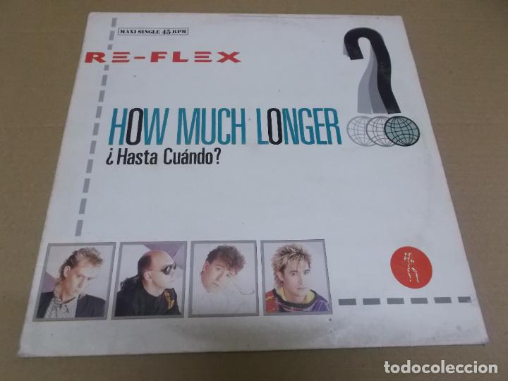 Discos de vinilo: RE-FLEX (MAXI) HOW MUCH LONGER (3 TRACKS) A&Ntilde;O &ndash; 1985 - Foto 1
