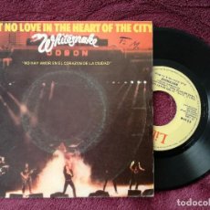 Discos de vinilo: WHITESNAKE - AIN'T NO LOVE IN THE HEART OF THE CITY (EMI) SINGLE ESPAÑA. Lote 296938238
