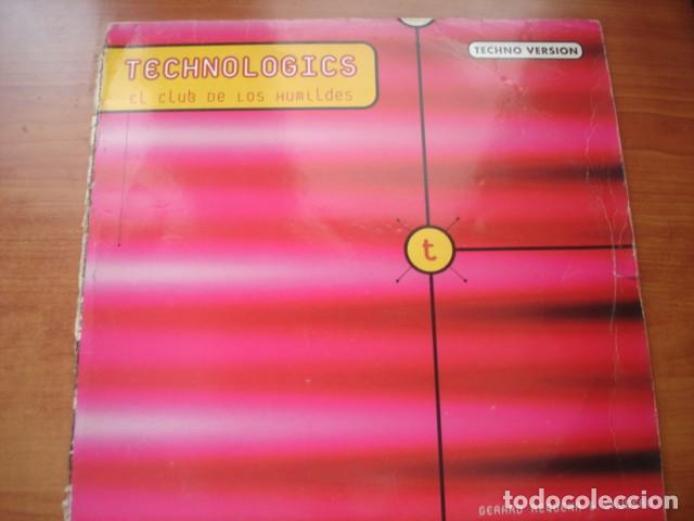 Discos de vinilo: Technologics El Club De Los Humildes - Foto 1