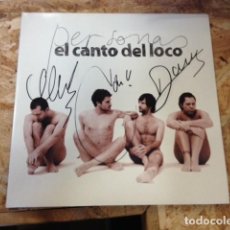 Discos de vinilo: LP EL CANTO DEL LOCO PERSONAS VINILO FIRMADO