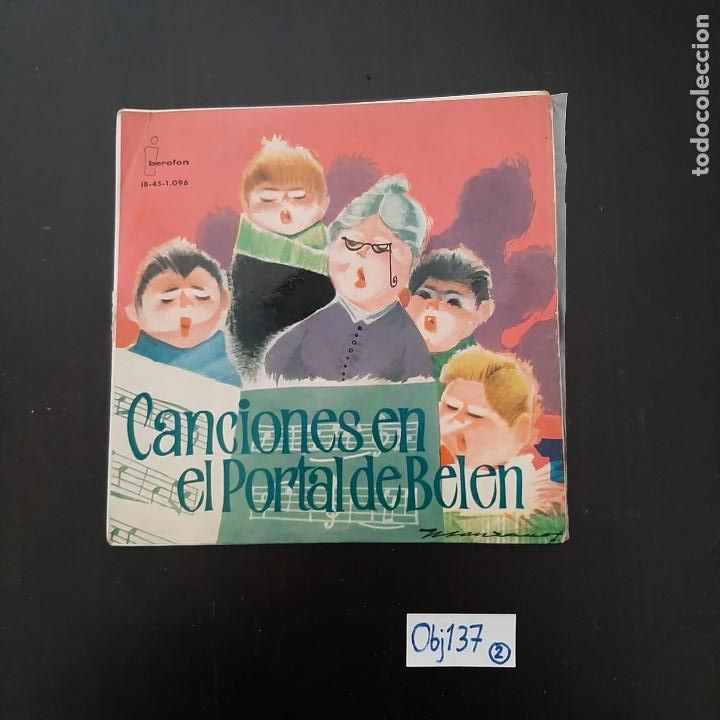Discos de vinilo: Canciones en el Portal de Belen - Foto 1