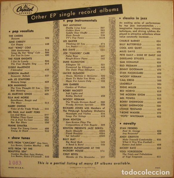 Discos de vinilo: Harry Belafonte &ndash; Close Your Eyes - 1955 - Foto 2