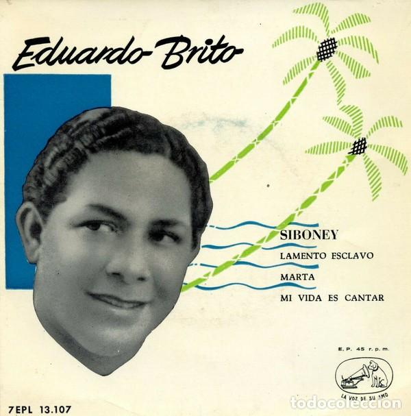 Discos de vinilo: Eduardo Brito &ndash; Siboney - 1957 - Foto 1