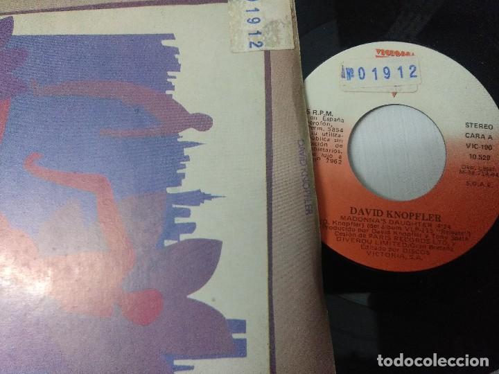 Discos de vinilo: DAVID KNOPFLER/MADONNAS DAUGHTER/SINGLE. - Foto 2