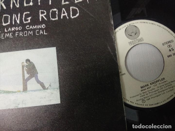 Discos de vinilo: MARK KNOPFLER/THE LONG ROAD/SINGLE. - Foto 2