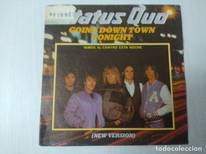 Discos de vinilo: STATUS QUO/GOING DOWN TOWN/SINGLE. - Foto 1